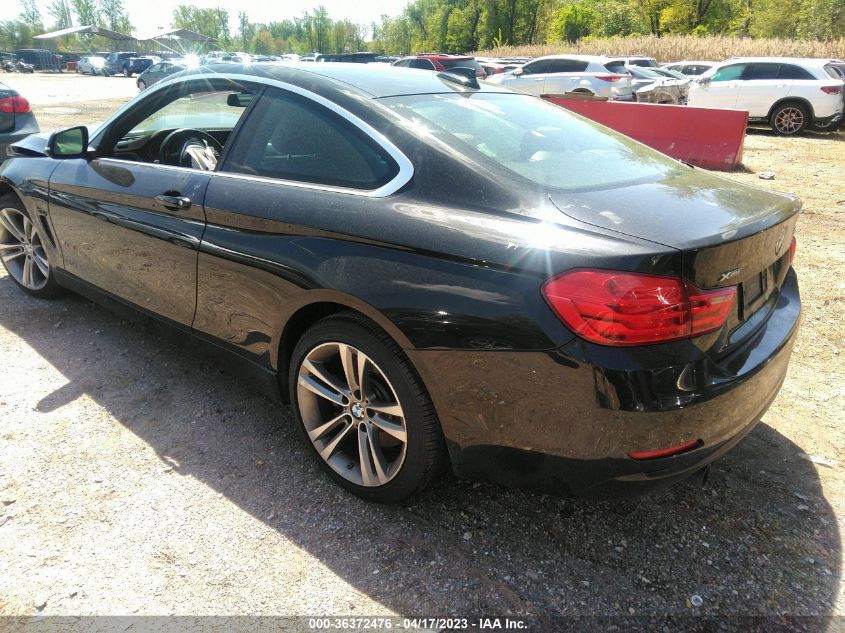 2016 BMW 4 SERIES 435I XDRIVE - WBA3R5C51GK373597