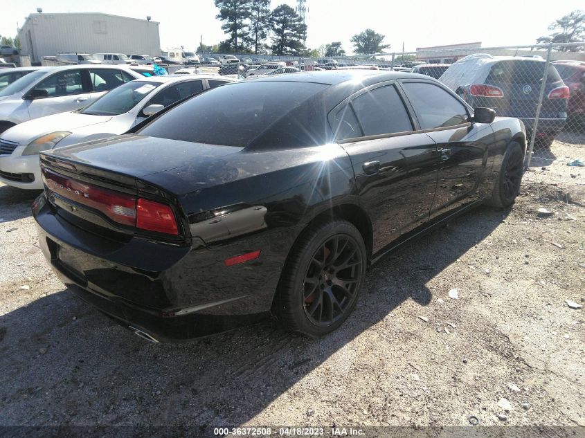 2013 DODGE CHARGER POLICE - 2C3CDXAT5DH714943