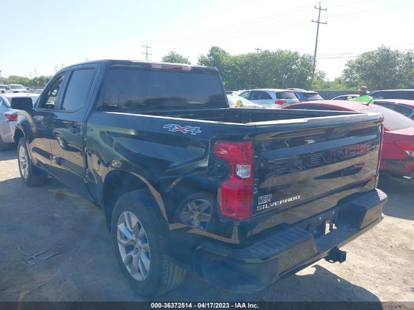 2022 CHEVROLET SILVERADO 1500 CUSTOM - 3GCPDBEK7NG560870