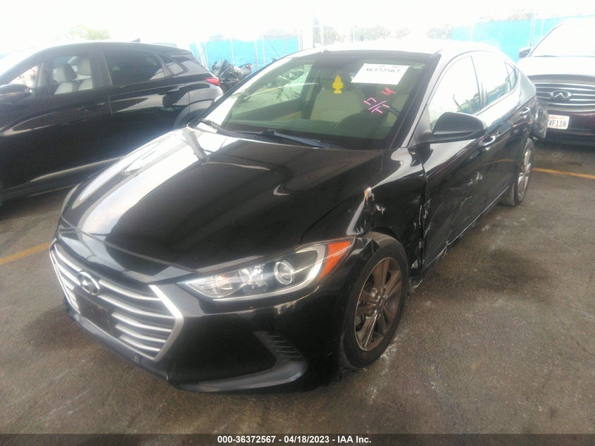 VIN 5NPD84LF4HH194564 2017 HYUNDAI ELANTRA SE