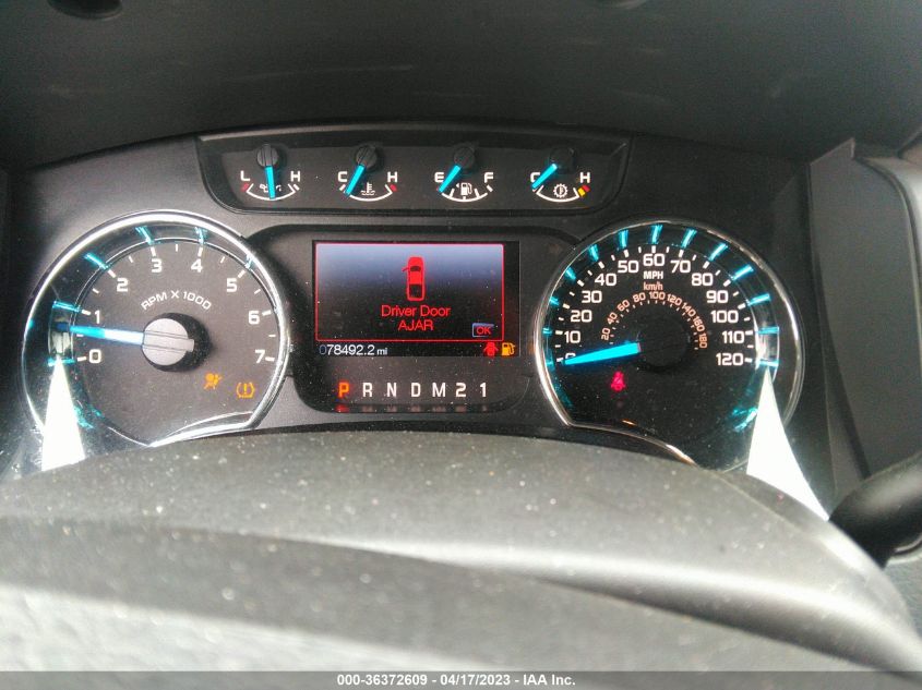 2013 FORD F-150 XL/XLT/FX4/LARIAT - 1FTFW1ET7DFD87375