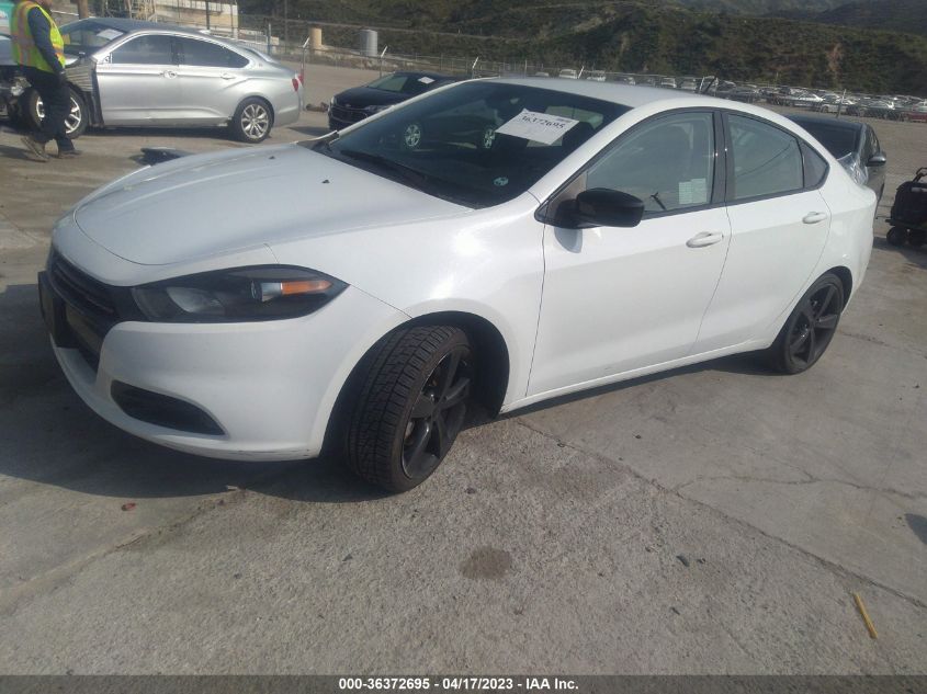 2015 DODGE DART SXT - 1C3CDFBB5FD165227