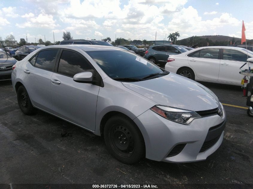 2014 TOYOTA COROLLA L/LE/S/S PLUS/LE PLUS - 2T1BURHE3EC145208