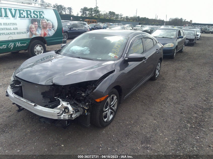 VIN 2HGFC2F60MH556742 2021 HONDA CIVIC SEDAN LX