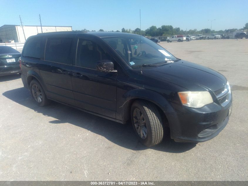 2013 DODGE GRAND CARAVAN SXT - 2C4RDGCG4DR726744