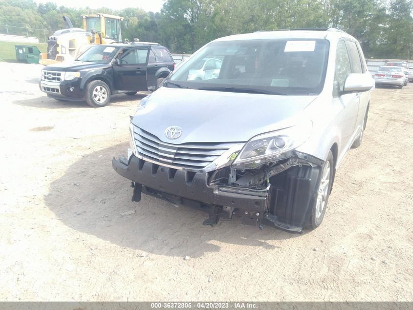 2017 TOYOTA SIENNA XLE AUTO ACCESS - 5TDYZ3DC1HS836326