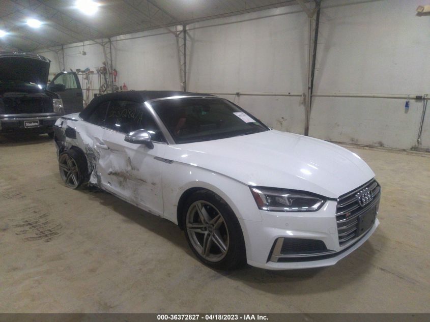 2018 AUDI S5 CABRIOLET PREMIUM PLUS - WAUY4GF58JN016435