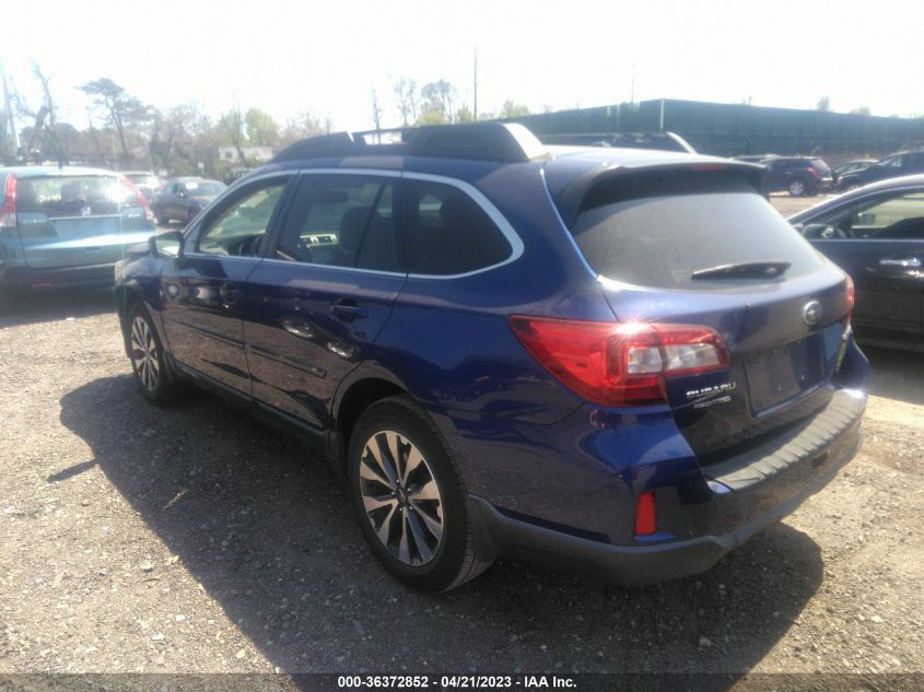 2015 SUBARU OUTBACK 2.5I LIMITED - 4S4BSBNC3F3355796