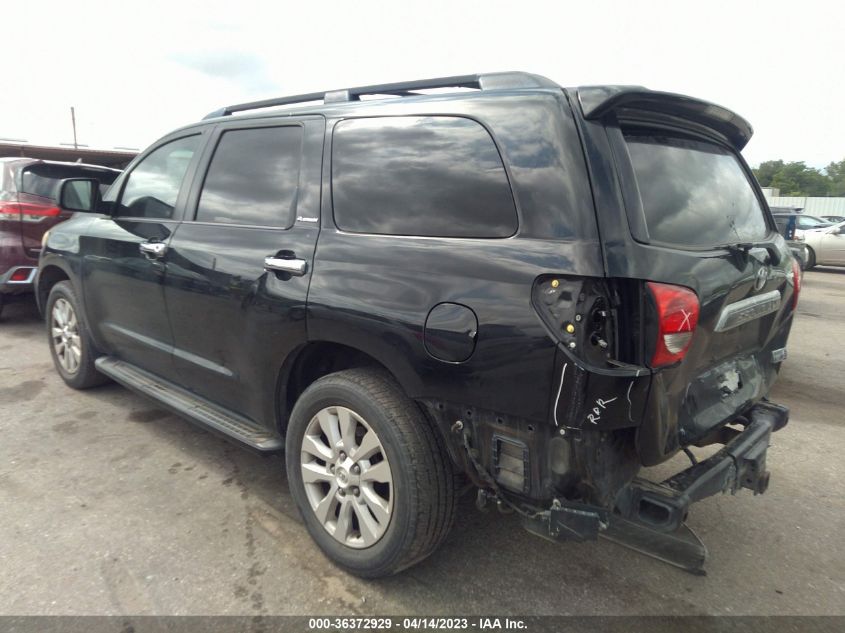 2013 TOYOTA SEQUOIA PLATINUM - 5TDYY5G15DS049379