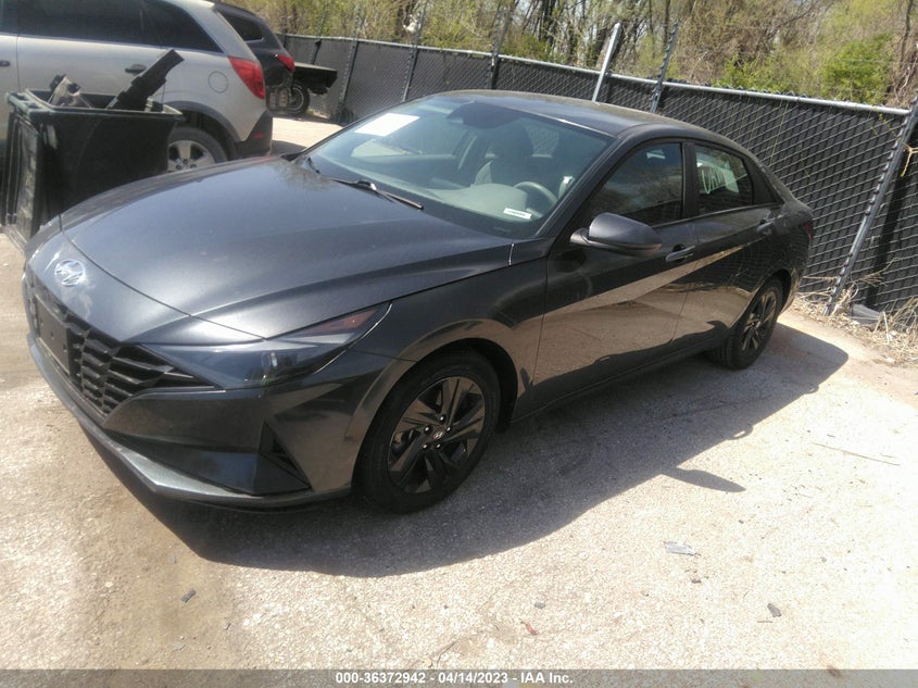 VIN 5NPLM4AG6MH019262 2021 HYUNDAI ELANTRA SEL