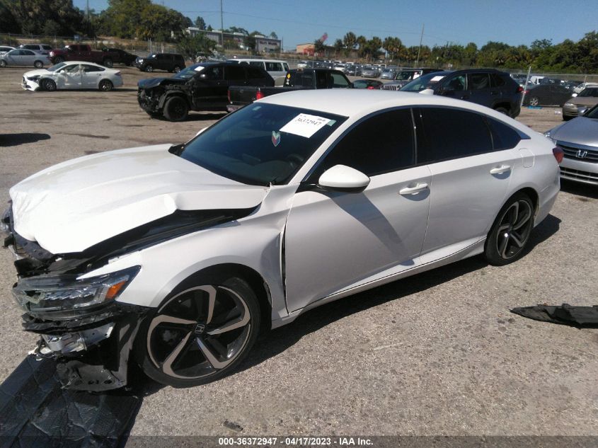 2020 HONDA ACCORD SEDAN SPORT - 1HGCV1F35LA145265