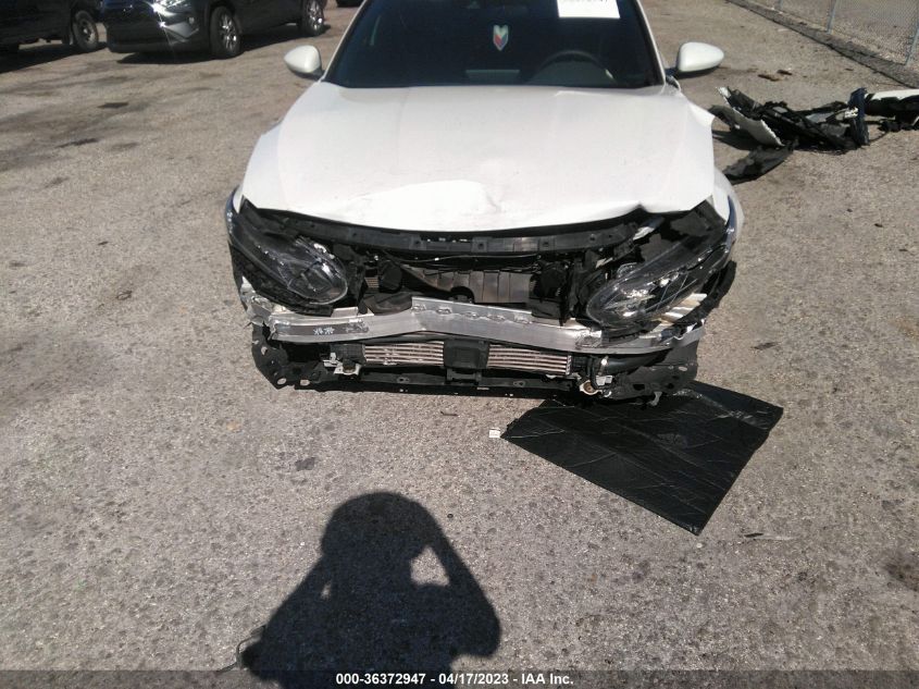 2020 HONDA ACCORD SEDAN SPORT - 1HGCV1F35LA145265