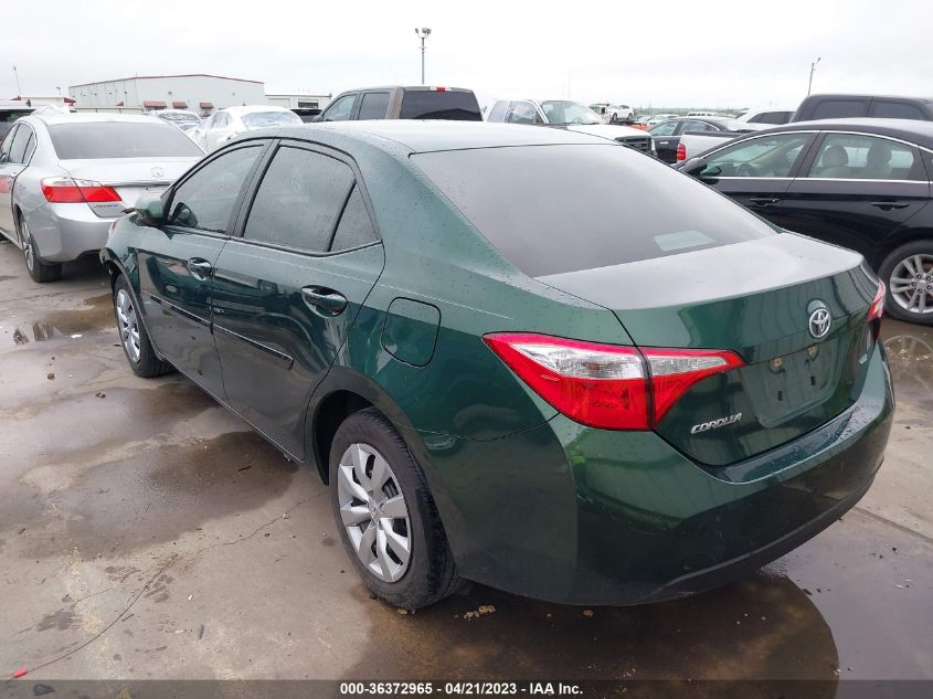 2014 TOYOTA COROLLA L/LE/S/S PLUS/LE PLUS - 5YFBURHE9EP060566