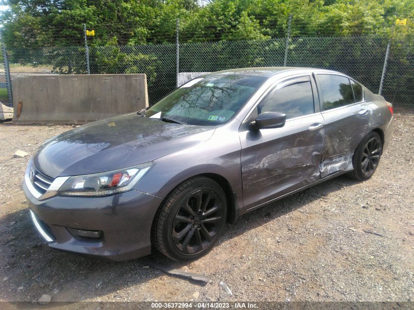2015 HONDA ACCORD SEDAN SPORT - 1HGCR2F52FA174710