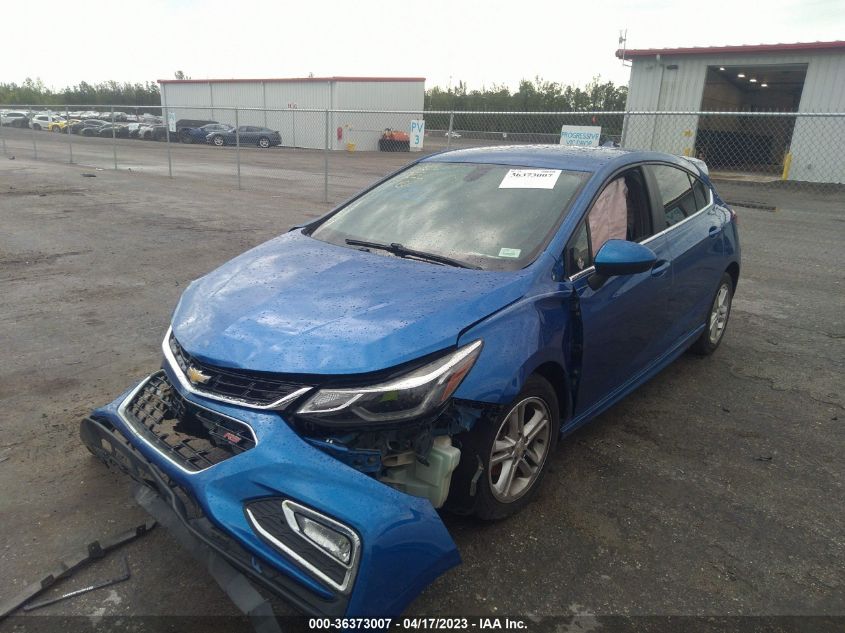 2017 CHEVROLET CRUZE LT - 3G1BE6SM9HS568435