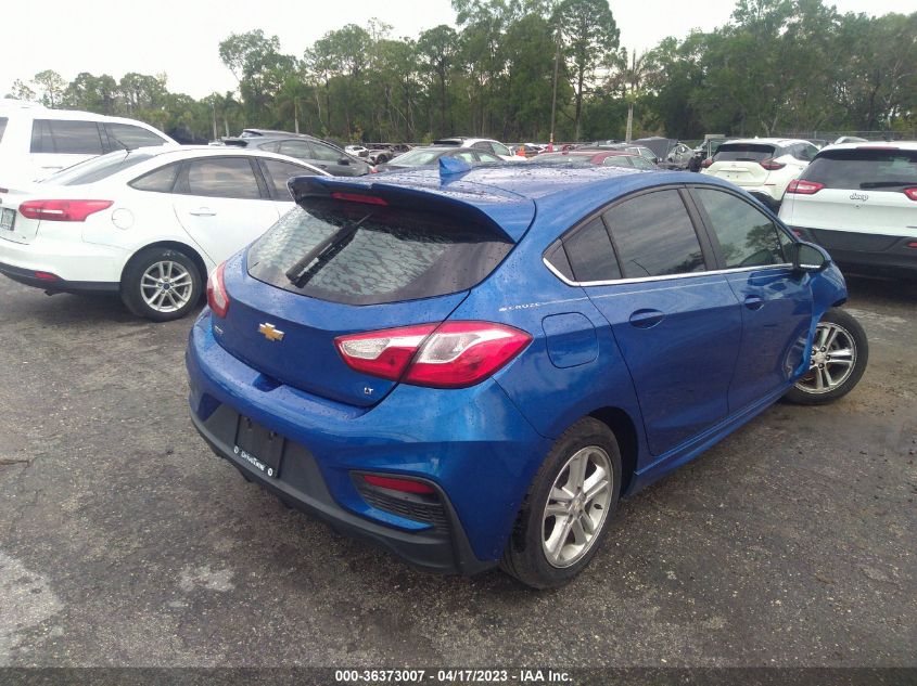 2017 CHEVROLET CRUZE LT - 3G1BE6SM9HS568435