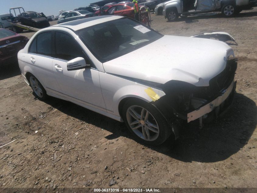 2013 MERCEDES-BENZ C-CLASS C 250 - WDDGF4HB4DR288221
