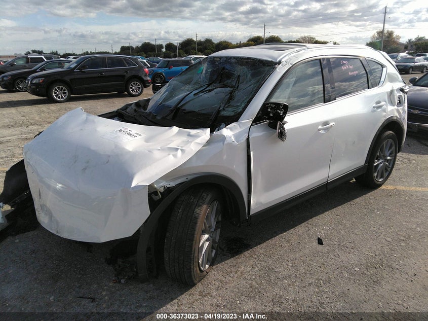 VIN JM3KFBAYXM0435693 2021 MAZDA CX-5 GRAND TOURING RESERVE