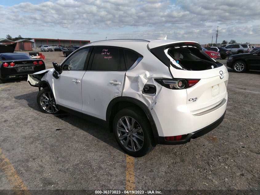 VIN JM3KFBAYXM0435693 2021 MAZDA CX-5 GRAND TOURING RESERVE