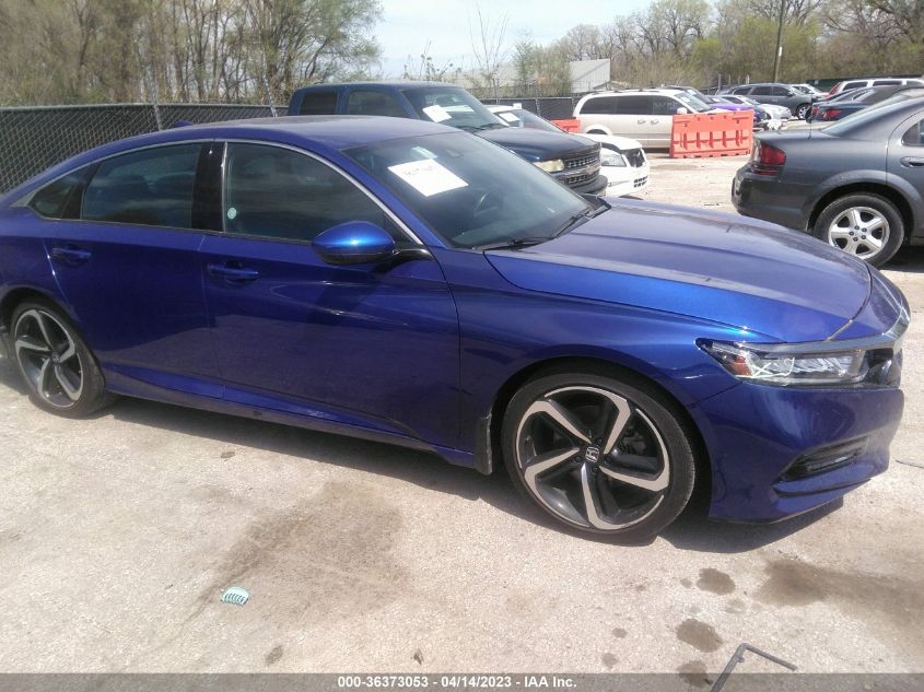 2020 HONDA ACCORD SEDAN SPORT - 1HGCV1F37LA001717