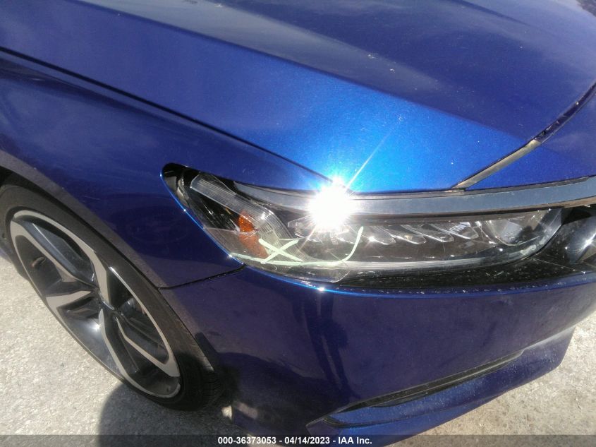 2020 HONDA ACCORD SEDAN SPORT - 1HGCV1F37LA001717