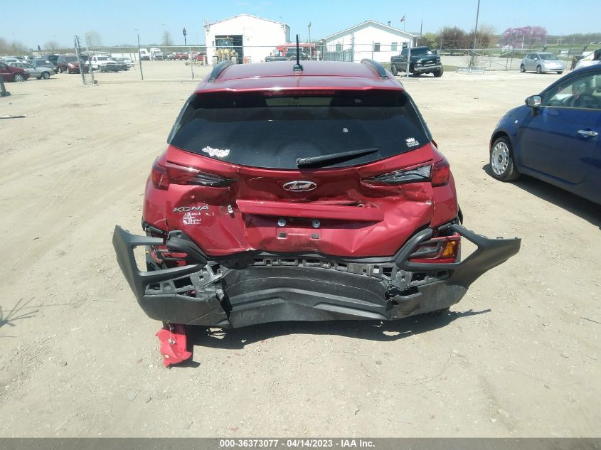 2020 HYUNDAI KONA SEL - KM8K22AA9LU406356