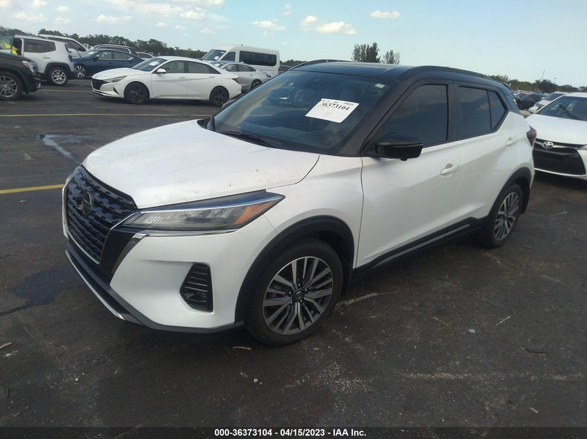 VIN 3N1CP5DV1ML474465 2021 NISSAN KICKS SR