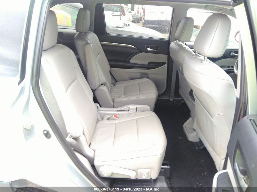 2019 TOYOTA HIGHLANDER LIMITED - 5TDDZRFH2KS988004
