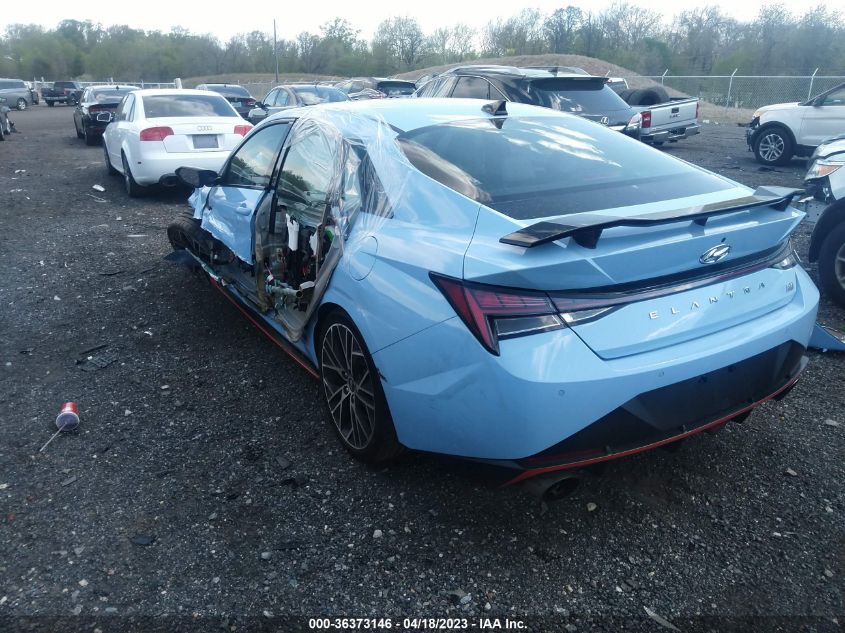 2023 HYUNDAI ELANTRA N KMHLW4AKXPU012030