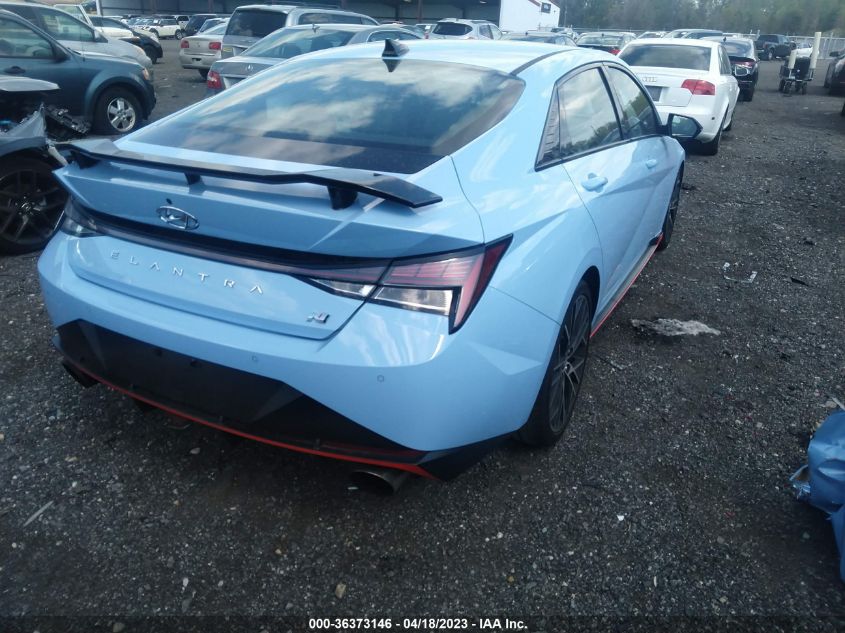 2023 HYUNDAI ELANTRA N KMHLW4AKXPU012030