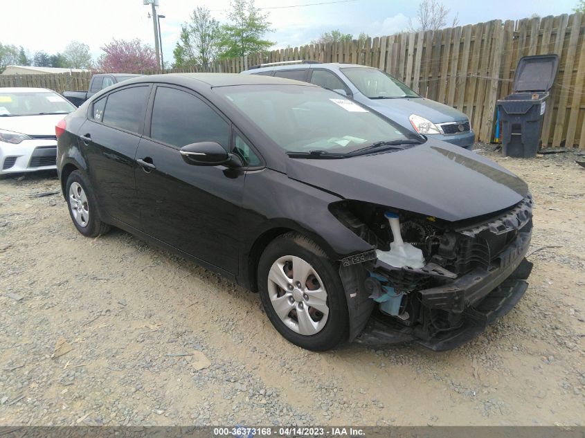 2015 KIA FORTE LX - KNAFX4A63F5429951