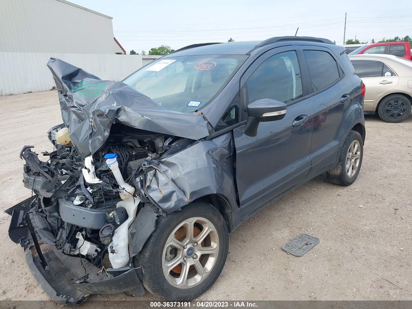 VIN MAJ3S2GE6MC438990 2021 FORD ECOSPORT SE