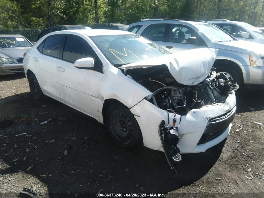 2016 TOYOTA COROLLA L/LE/S/S PLUS/LE PLUS - 2T1BURHE9GC707695