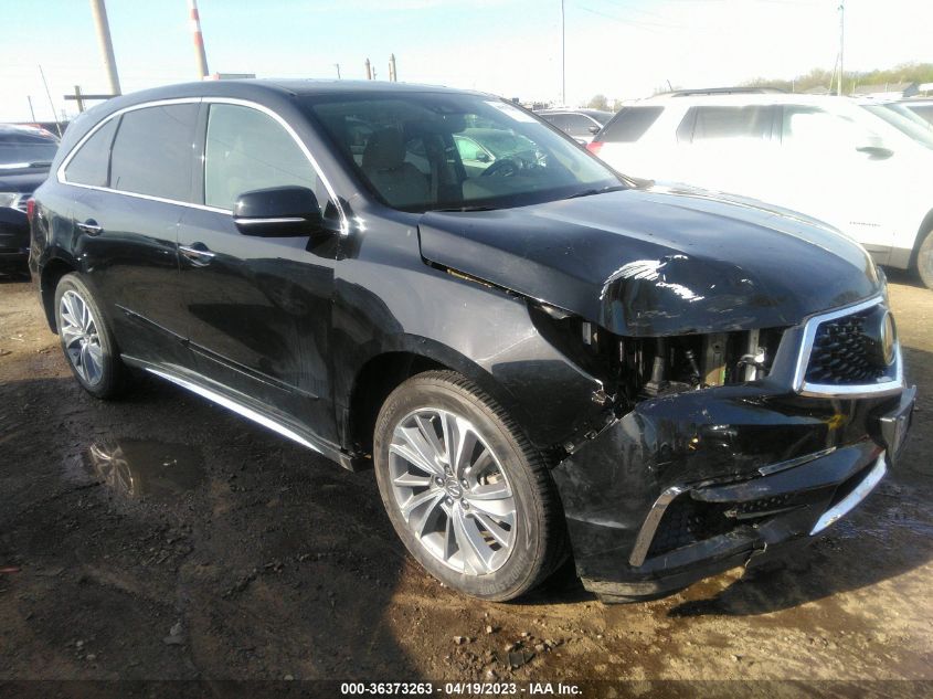 2017 ACURA MDX W/TECHNOLOGY PKG - 5FRYD4H59HB028003