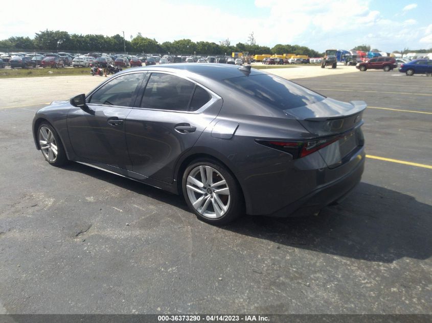 2021 LEXUS IS IS 300 - JTHAA1D25M5113534