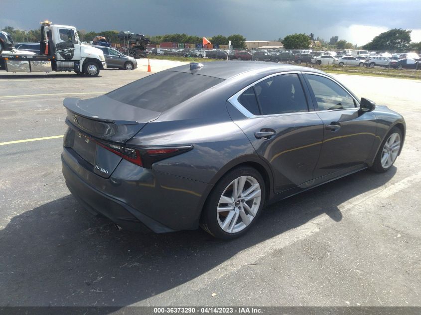 2021 LEXUS IS IS 300 - JTHAA1D25M5113534