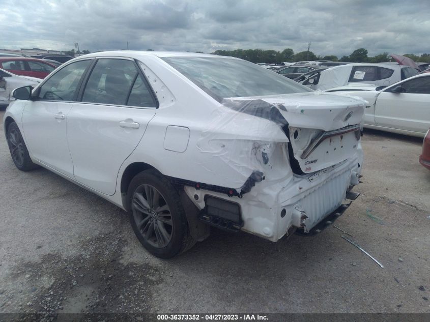 2016 TOYOTA CAMRY XLE/SE/LE/XSE - 4T1BF1FKXGU534031