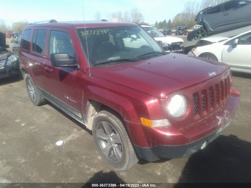 2017 JEEP PATRIOT HIGH ALTITUDE - 1C4NJRFB5HD195498