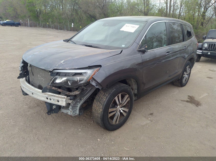 VIN 5FNYF6H62JB022016 2018 HONDA PILOT EX-L