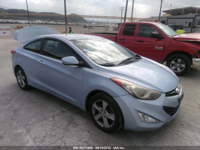 2013 HYUNDAI ELANTRA COUPE GS - KMHDH6AE9DU015615