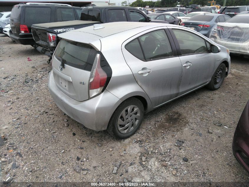 2015 TOYOTA PRIUS C ONE/TWO/THREE/FOUR - JTDKDTB39F1101563