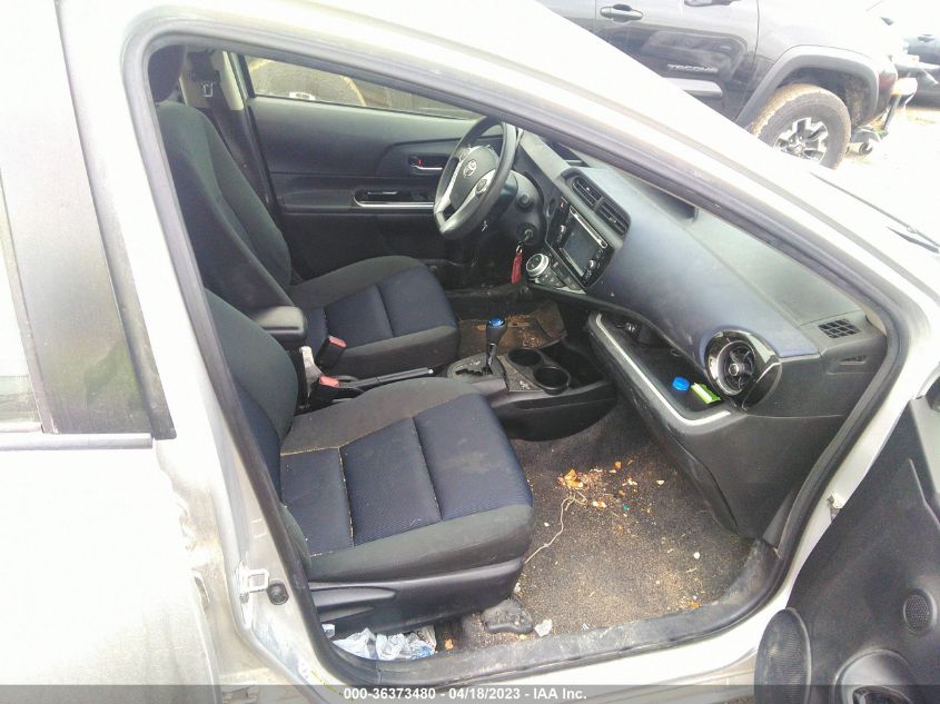 2015 TOYOTA PRIUS C ONE/TWO/THREE/FOUR - JTDKDTB39F1101563