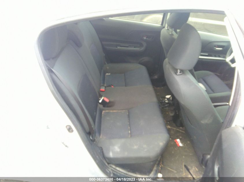 2015 TOYOTA PRIUS C ONE/TWO/THREE/FOUR - JTDKDTB39F1101563