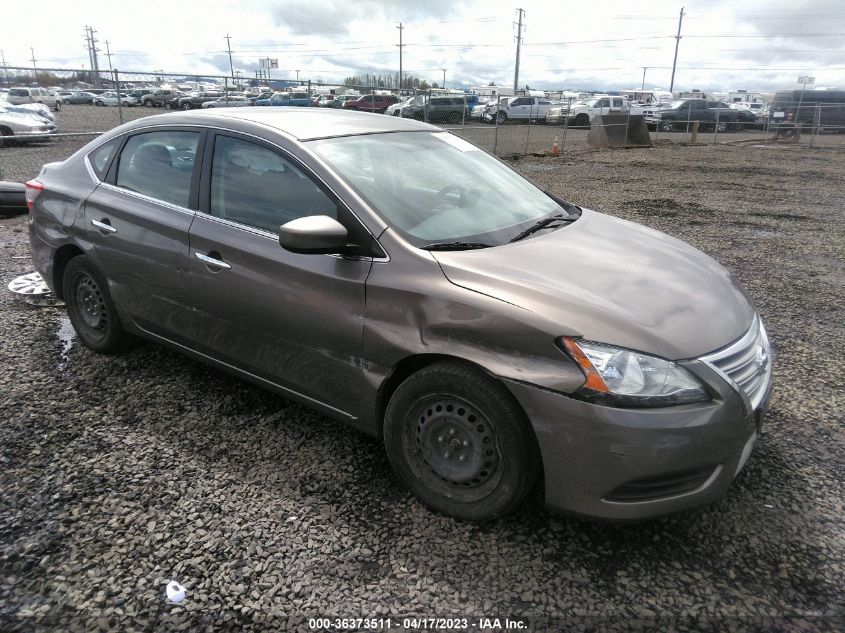 2015 NISSAN SENTRA SV - 3N1AB7AP4FY247848