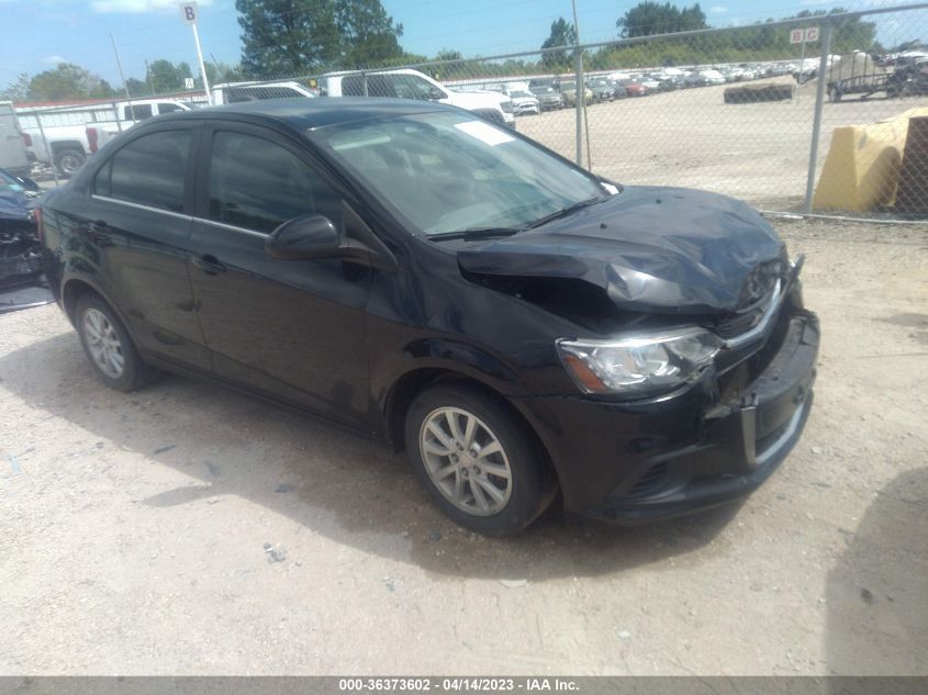 2017 CHEVROLET SONIC LT - 1G1JD5SHXH4167729