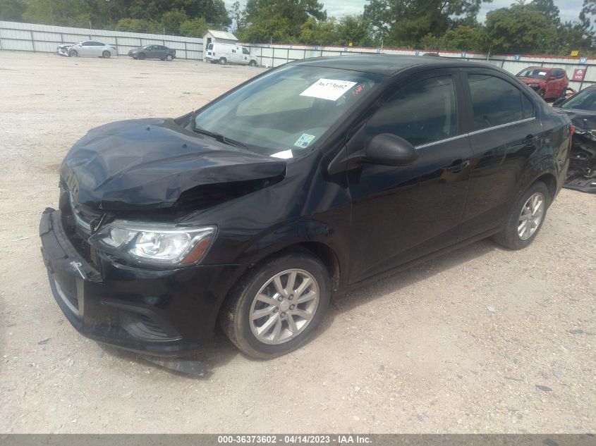 2017 CHEVROLET SONIC LT - 1G1JD5SHXH4167729