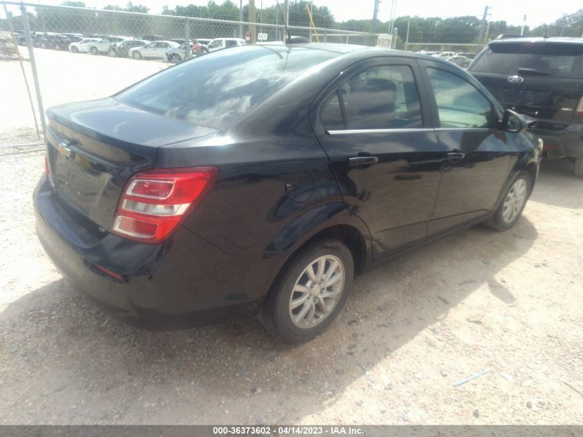 2017 CHEVROLET SONIC LT - 1G1JD5SHXH4167729