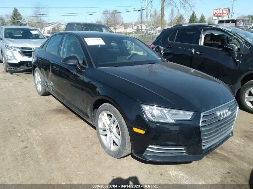 2017 AUDI A4 PREMIUM - WAUANAF43HN043393