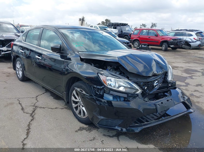 VIN 3N1AB7AP7KY250141 2019 NISSAN SENTRA SV