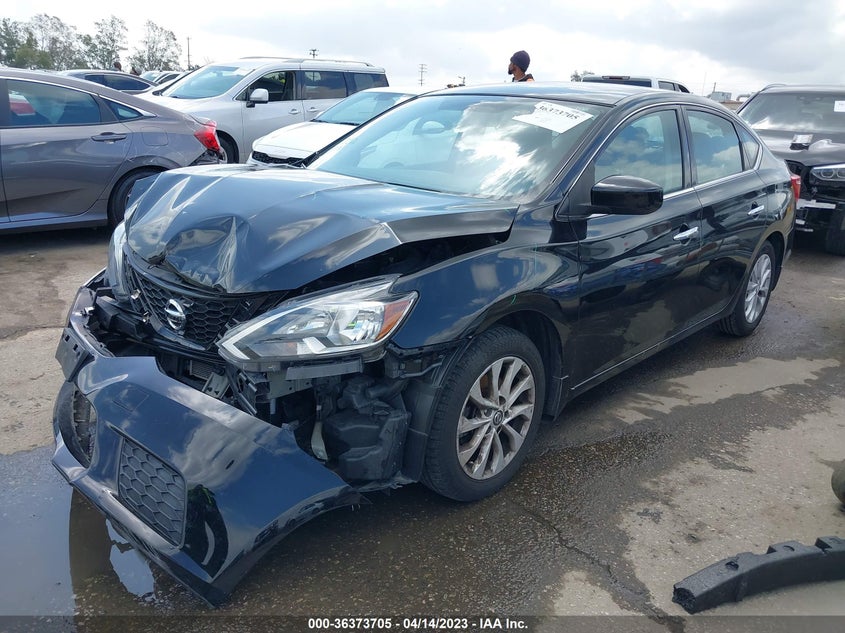 VIN 3N1AB7AP7KY250141 2019 NISSAN SENTRA SV